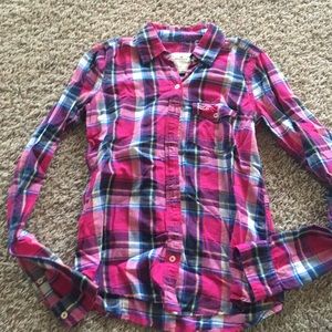 Multi colored flannel